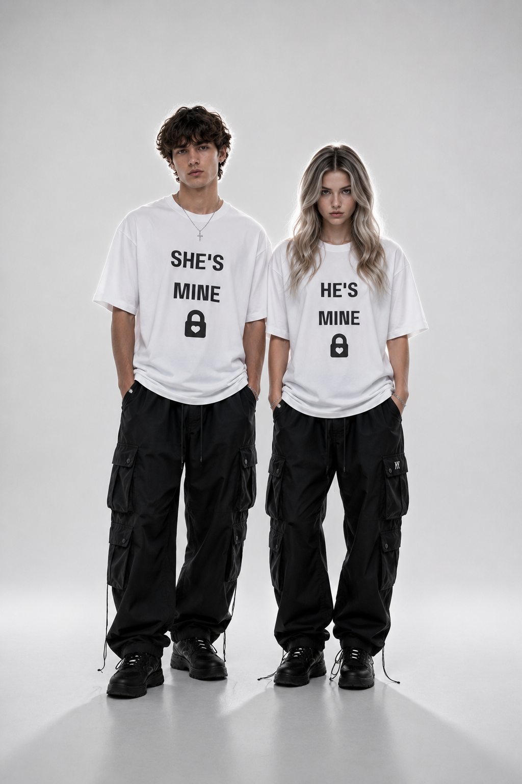 Couple T-Shirt — Matching Couples Graphic Tee